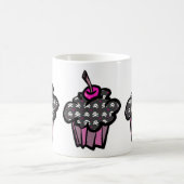 gothische doodshoofd kruisbeenderen cupcake magische mok (Center)