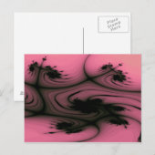 Gothische draden Briefkaart (Voorkant / Achterkant)