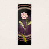 Gothische driekleur met initialen mini visitekaartjes (Voorkant)