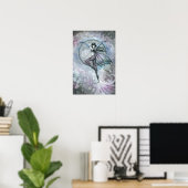 Gothische Fee Poster Print (Thuiskantoor)