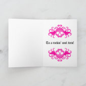 Gothische Gefeliciteerd Kaart (Binnen)