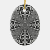Gothische geometrie in zwart-wit Ornament (Voorkant)