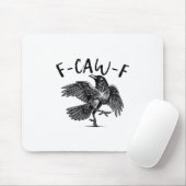 Gothische Grappige F Kraai F Kraai Esthetische Cas Muismat (Met muis)