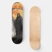Gothische Grim Reaper Persoonlijk Skateboard (Voorkant)