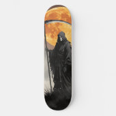Gothische Grim Reaper Persoonlijk Skateboard (Voorkant)