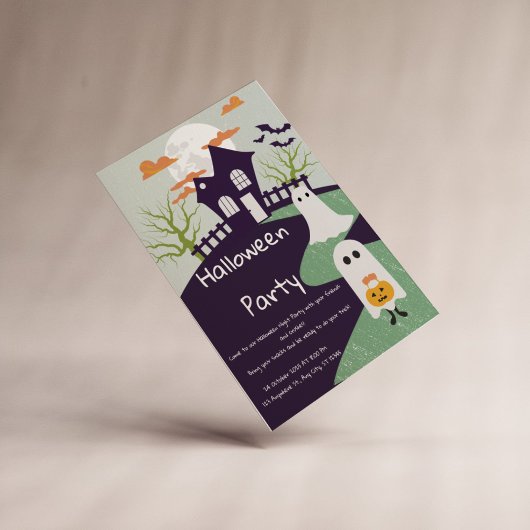 Gothische Halloween-feest uitnodiging