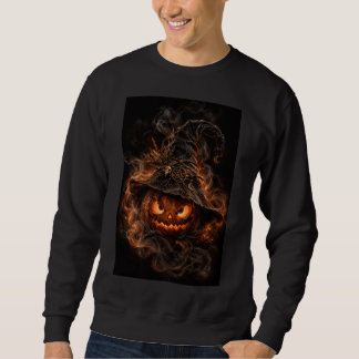 Gothische Halloween Pompoen Fantasie Trui