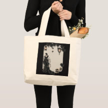 Gothische Halloween-tas | Donkere fantasie Zwarte