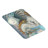 GOTHISCHE HALLOWEEN UNICORN MET BBT WINGS, HORSE MAGNEET (Rechterzijde)