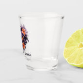 Gothische Hartbreker Paarse Hart Shot Glas (Rechts)