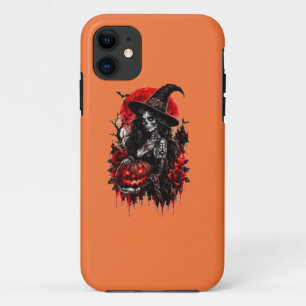 Gothische Hek Pompoen Halloween Zwarte Kat Griezel Case-Mate iPhone Case