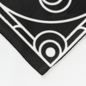 Gothische Heksen Coven Bruid Tarot Halloween Bache Fleece Deken (Hoek)