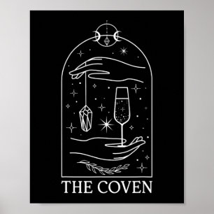 Gothische Heksen Coven Bruid Tarot Matching Vrijge Poster