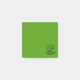 Gothische heksen Zombie Stitches Green Post-it® Notes