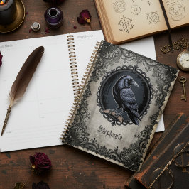 Gothische Hekserige Kraai Botanische Natuur Cadeau Planner