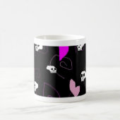 Gothische hemels en hart van EMO Magische Mok (Center)