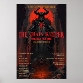 Gothische Horror Kettinghouder Donkere Fantasy Muu Poster