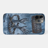 Gothische horrorillustratie van bevroren handen Case-Mate iPhone case (Achterkant (horizontaal))