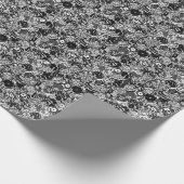 gothische kant cadeaupapier (Hoek)