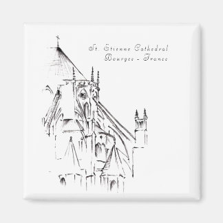 Gothische kathedraal Bourges, Frankrijk Magneet