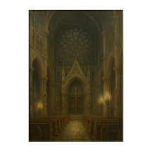 Gothische kathedraal in kleur