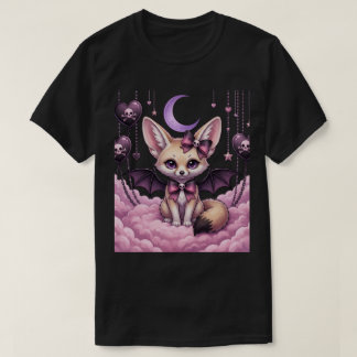Gothische Kawaii Dieren Pastel Donkere Lieve Kunst T-shirt