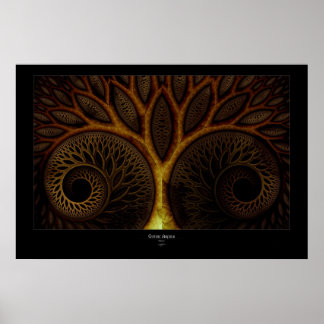 Gothische kerken poster