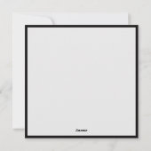 Gothische Kerstboom Goth Kerstmis Feestdagenkaart (Achterkant)