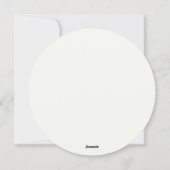 Gothische Kerstboom met Griezelspechten Horror Feestdagenkaart (Achterkant)