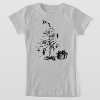 Gothische Kerstboom T-shirt