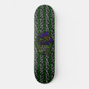 Gothische Kraaien Schedel en Botten Willekeurige S Persoonlijk Skateboard