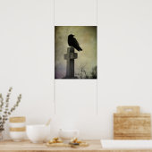 Gothische KraaiPoster Poster (Keuken)