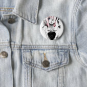 Gothische kracht ronde button 5,7 cm (In situ)