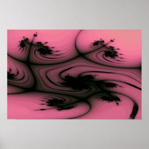 Gothische Krullen Print