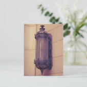 Gothische lichtstructuur briefkaart (Staand voorkant)