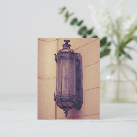 Gothische lichtstructuur briefkaart (Staand voorkant)