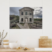 GOTHISCHE LODGE EN SCHOOL - BANNACK MONTANA POSTER (Keuken)