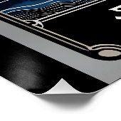 Gothische Maan Tarot Perfect Poster (Hoek)