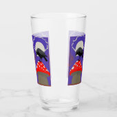 Gothische Mystieke Raaf Glas (Links)