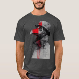 Gothische pestdokter Trash Polka T-shirt