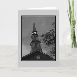Gothische prijsopgave voor 'de towerklok'-Kaart Kaart
