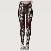 Gothische Roos Leggings - Fun (Voorkant)