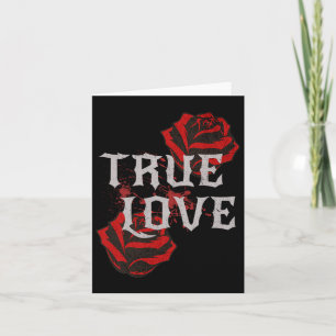 Gothische Roze Punk Liefde Valentijn Student Rock Kaart