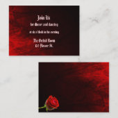 Gothische Rozen Informatiekaartje (Voorkant / Achterkant)