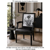 Gothische schaakbord octopus eigenaardigheid FX3L Tissuepapier