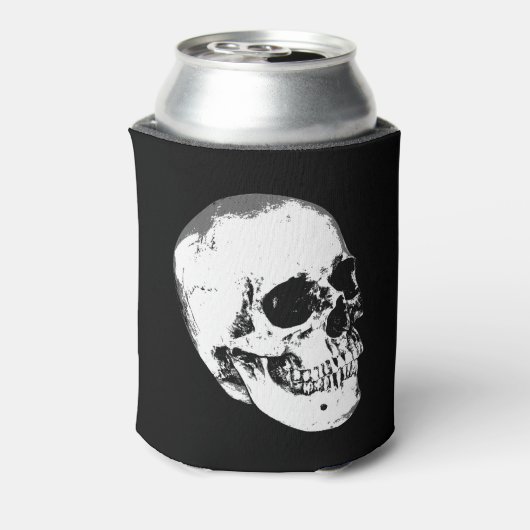  Gothische schedel Blikjeskoeler (Blikje Achterkant)