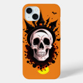 Gothische schedel Case-Mate iPhone case (Achterkant)