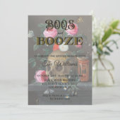 Gothische schedel en Rozen Volwassen halloween Kaart (Staand voorkant)