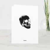  Gothische schedel Kaart (Achterkant)