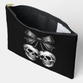 Gothische Schedel Kersen Boog Etui (Open)